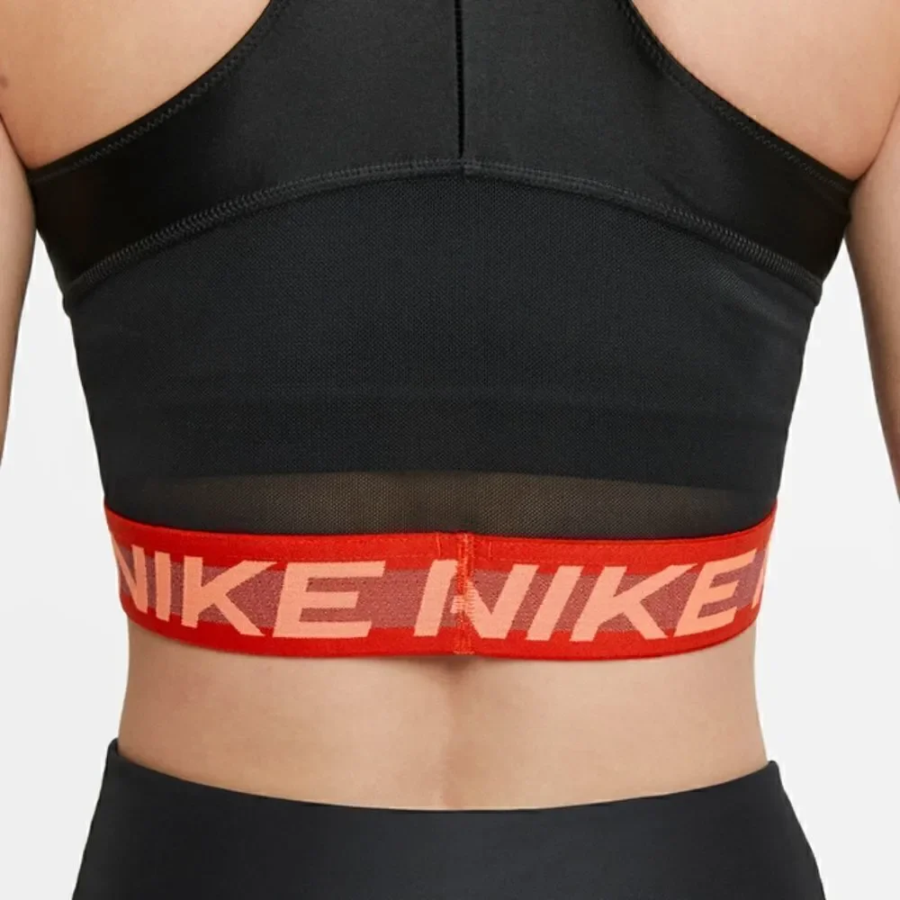 Nike Pro Intertwist Women's Cropped Tank Black Red